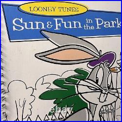 Vintage Looney Tunes Warner Brothers Studio Store Coloring Book Set 1995 RARE
