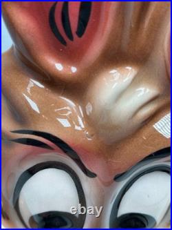 Vintage Looney Tunes Wile E. Coyote Wall Plaque Bai-dotta Amazing Rare 1986