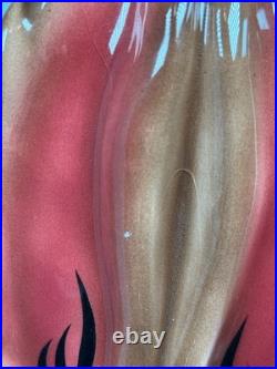 Vintage Looney Tunes Wile E. Coyote Wall Plaque Bai-dotta Amazing Rare 1986