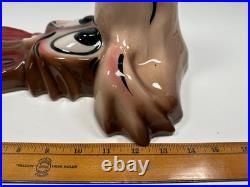 Vintage Looney Tunes Wile E. Coyote Wall Plaque Bai-dotta Amazing Rare 1986