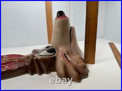 Vintage Looney Tunes Wile E. Coyote Wall Plaque Bai-dotta Amazing Rare 1986