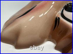 Vintage Looney Tunes Wile E. Coyote Wall Plaque Bai-dotta Amazing Rare 1986