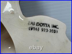 Vintage Looney Tunes Wile E. Coyote Wall Plaque Bai-dotta Amazing Rare 1986