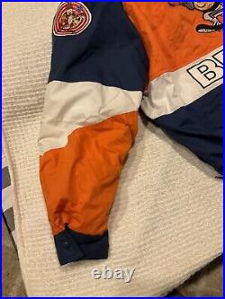 Vintage NFL Chicago Bears Looney Tunes Taz Jacket L RARE Warner Bros 90s Men L