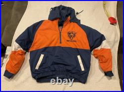 Vintage NFL Chicago Bears Looney Tunes Taz Jacket L RARE Warner Bros 90s Men L