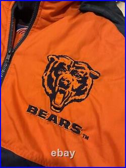 Vintage NFL Chicago Bears Looney Tunes Taz Jacket L RARE Warner Bros 90s Men L