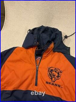 Vintage NFL Chicago Bears Looney Tunes Taz Jacket L RARE Warner Bros 90s Men L