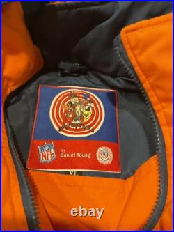 Vintage NFL Chicago Bears Looney Tunes Taz Jacket L RARE Warner Bros 90s Men L