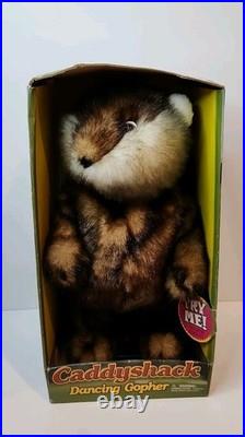 Vintage Original Caddyshack Dancing Gopher New In Box 2000 Y2K Warner Bros Rare