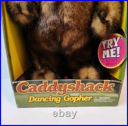 Vintage Original Caddyshack Dancing Gopher New In Box 2000 Y2K Warner Bros Rare