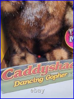 Vintage Original Caddyshack Dancing Gopher New In Box 2000 Y2K Warner Bros Rare