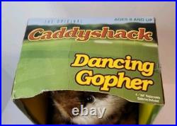 Vintage Original Caddyshack Dancing Gopher New In Box 2000 Y2K Warner Bros Rare