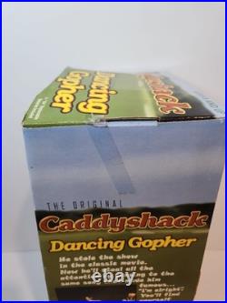 Vintage Original Caddyshack Dancing Gopher New In Box 2000 Y2K Warner Bros Rare
