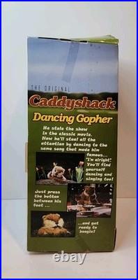 Vintage Original Caddyshack Dancing Gopher New In Box 2000 Y2K Warner Bros Rare