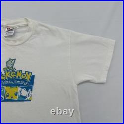 Vintage Pokémon The Johto Journeys T-Shirt WB Warner Bros PROMO RARE Youth Large