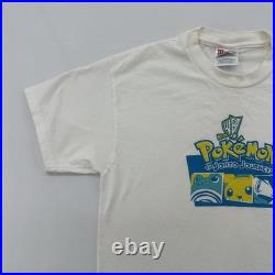 Vintage Pokémon The Johto Journeys T-Shirt WB Warner Bros PROMO RARE Youth Large