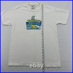 Vintage Pokémon The Johto Journeys T-Shirt WB Warner Bros PROMO RARE Youth Large