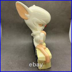 Vintage RARE Animaniacs Pinky & The Brain Ceramic Figurine 1994 Warner Bros