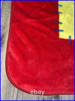 Vintage RARE Novatex Warner Bros Looney Tunes Tweety Bird Plush Blanket Twin Bed