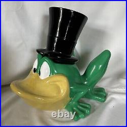 Vintage Rare 1998 Warner Bros. Studio Store Michigan J. Frog Cookie Jar 1998