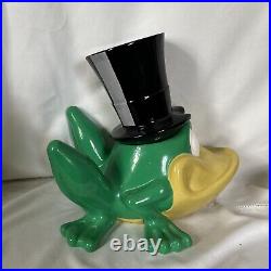 Vintage Rare 1998 Warner Bros. Studio Store Michigan J. Frog Cookie Jar 1998