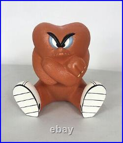 Vintage Rare Looney Tunes Gossamer Hairy Orange Monster Sitting Figure Statue