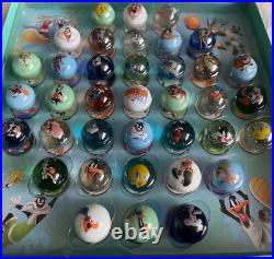 Vintage Rare Looney Tunes Marbles Set FULL COMPLETE COLLECTION Warner Bros 2.5cm Vintage Rare Looney Tunes Marbles Set FULL COMPLETE COLLECTION Warner Bros 2.5cm