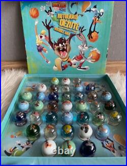 Vintage Rare Looney Tunes Marbles Set FULL COMPLETE COLLECTION Warner Bros 2.5cm Vintage Rare Looney Tunes Marbles Set FULL COMPLETE COLLECTION Warner Bros 2.5cm