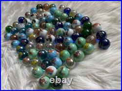 Vintage Rare Looney Tunes Marbles Set of 84 Pieces, Warner Bros 2.5cm Bugs Bunny