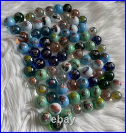 Vintage Rare Looney Tunes Marbles Set of 84 Pieces, Warner Bros 2.5cm Bugs Bunny