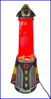 Vintage Rare Marvin The Martian Lunar Lava Lamp Warner Bros Original Box Tested Vintage Rare Marvin The Martian Lunar Lava Lamp Warner Bros Original Box Tested