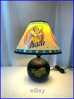 Vintage Rare Space Jam Lamp Tested Working Original Packaging Bugs Bunny/Lola
