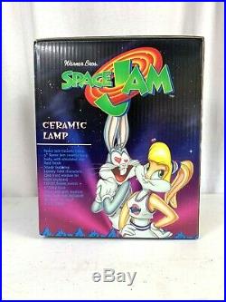 Vintage Rare Space Jam Lamp Tested Working Original Packaging Bugs Bunny/Lola