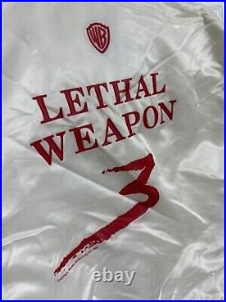 Vintage Rare! Starter Warner Bros 1992 Lethal Weapon 3 Movie Bomber Jacket Sz L