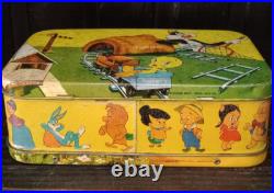 Vintage & Rare Tin Lunchbox Argentina Sylvester Tweety Bugs Bunny Warner Bros