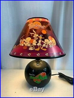 Vintage Rare Warner Bros. Space Jam Ceramic Lamp Original Packaging Looney Tunes