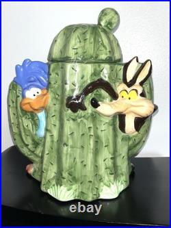 Vintage Retro 1993 Rare Looney Toons Road Runner Warner Bros Cookie Jar