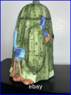 Vintage Retro 1993 Rare Looney Toons Road Runner Warner Bros Cookie Jar