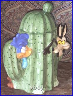 Vintage Retro Rare Looney Toons Road Runner Warner Bros Cookie Jar FREE SHIP Vintage Retro Rare Looney Toons Road Runner Warner Bros Cookie Jar FREE SHIP