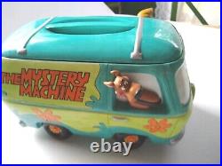 Vintage Scooby Doo Cookie Jar Mystery Machine Warner Brothers 2000 Rare