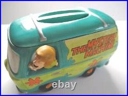 Vintage Scooby Doo Cookie Jar Mystery Machine Warner Brothers 2000 Rare