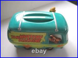 Vintage Scooby Doo Cookie Jar Mystery Machine Warner Brothers 2000 Rare