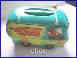 Vintage Scooby Doo Cookie Jar Mystery Machine Warner Brothers 2000 Rare