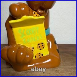 Vintage Scooby Doo Cookie Jar Scooby Snacks 2001 Warner Bros Cartoon Rare