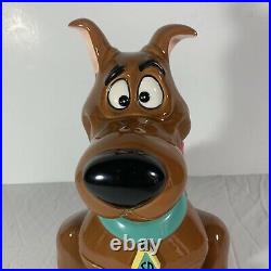 Vintage Scooby Doo Cookie Jar with Original Box 1997 Warner Bros Studio Store RARE