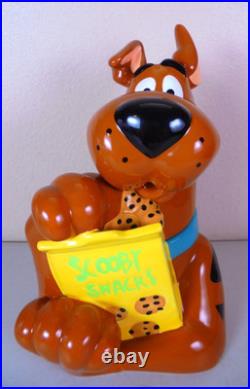 Vintage Scooby-Doo Scooby Snacks Cookie Jar Warner Bros Studio Store RARE