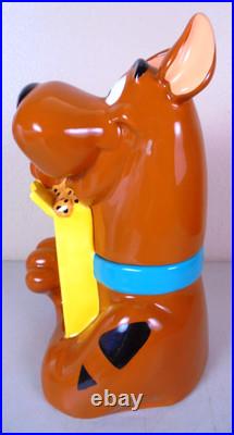 Vintage Scooby-Doo Scooby Snacks Cookie Jar Warner Bros Studio Store RARE