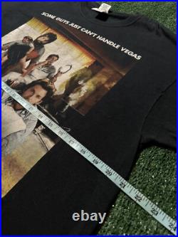 Vintage The Hangover T-shirt Movie Promo Sz Large 2009 TV Vegas Warner Bros RARE