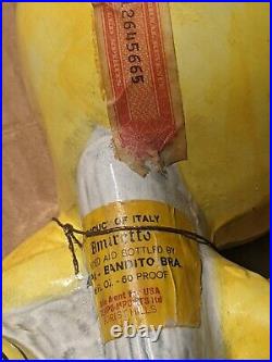 Vintage Tweety Bird WB Amaretto bottle Made in Italy 1976 Rare excellent empty