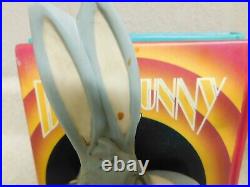 Vintage Warner Bro Looney Tunes Daffy And Bugs Bookends Collectible Rare READ